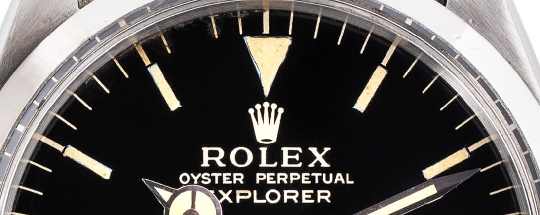 Rolex Explorer (vintage, "the 1016")