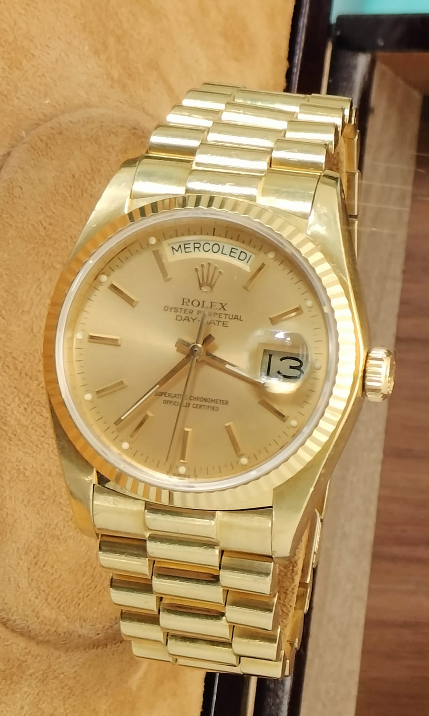 Rolex Day-Date 36 (Vintage White Gold)