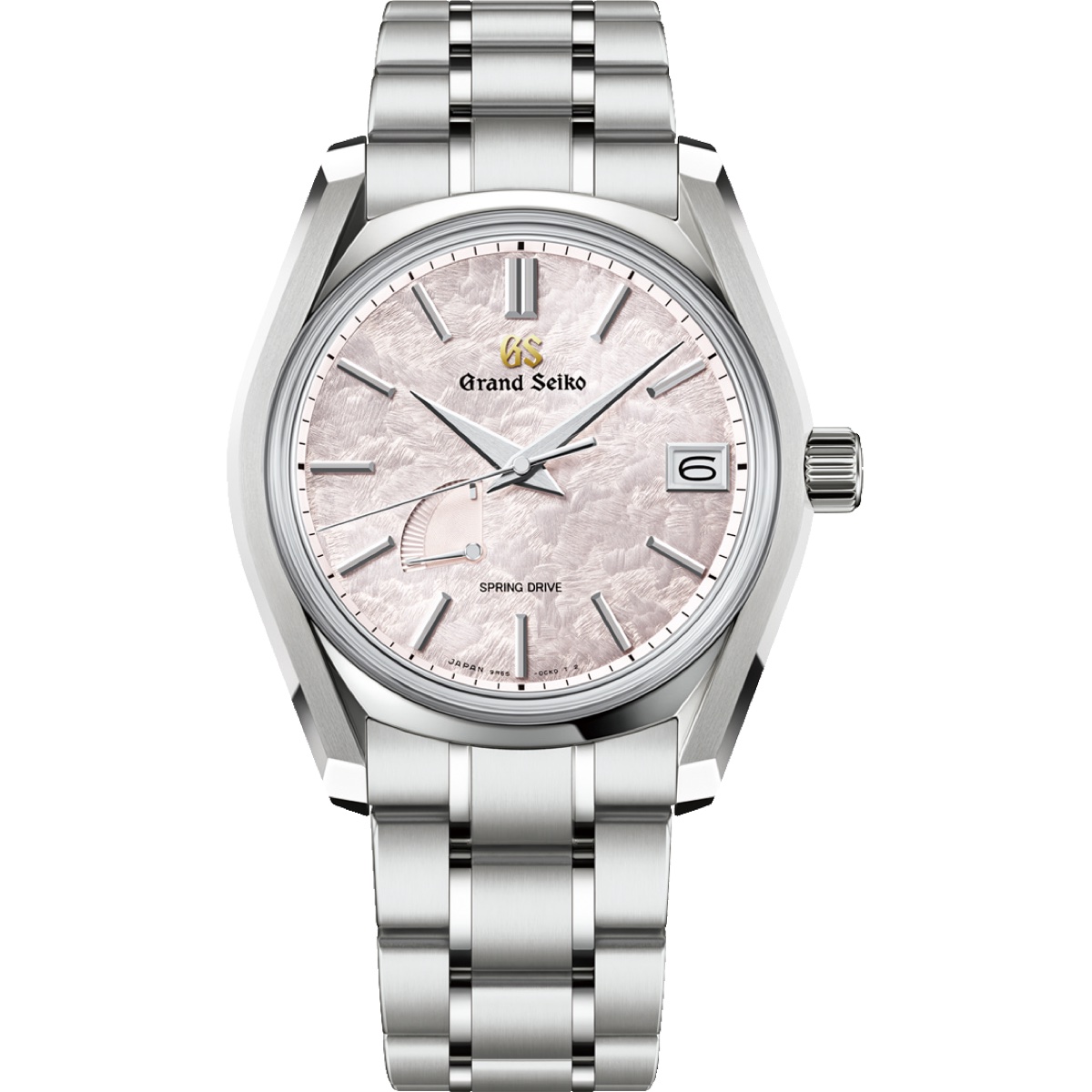 Grand Seiko Shunbun SBGA413 Ref. SBGA413, rose dial, steel case