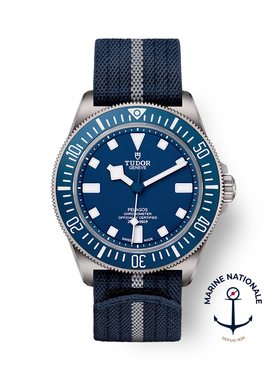 Tudor Pelagos FXD Ref. M25707B-0001, blue dial, titanium case